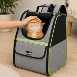 Pet Carrier Backpack for Small Dogs and Cats
