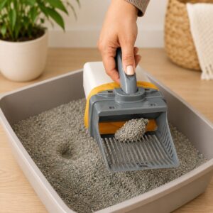 Self-Cleaning Litter Box Scoop